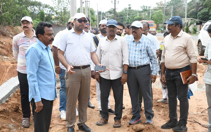GVMC accelerates Airport Connectivity Road Development for Visakhapatnam